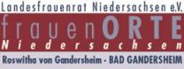 Roswitha von Gandersheim. Bad Gandersheim
